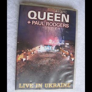 Queen + Paul Rodgers Live in Ukraine 2009 NTSC DVD Concert Show Hollywood Record